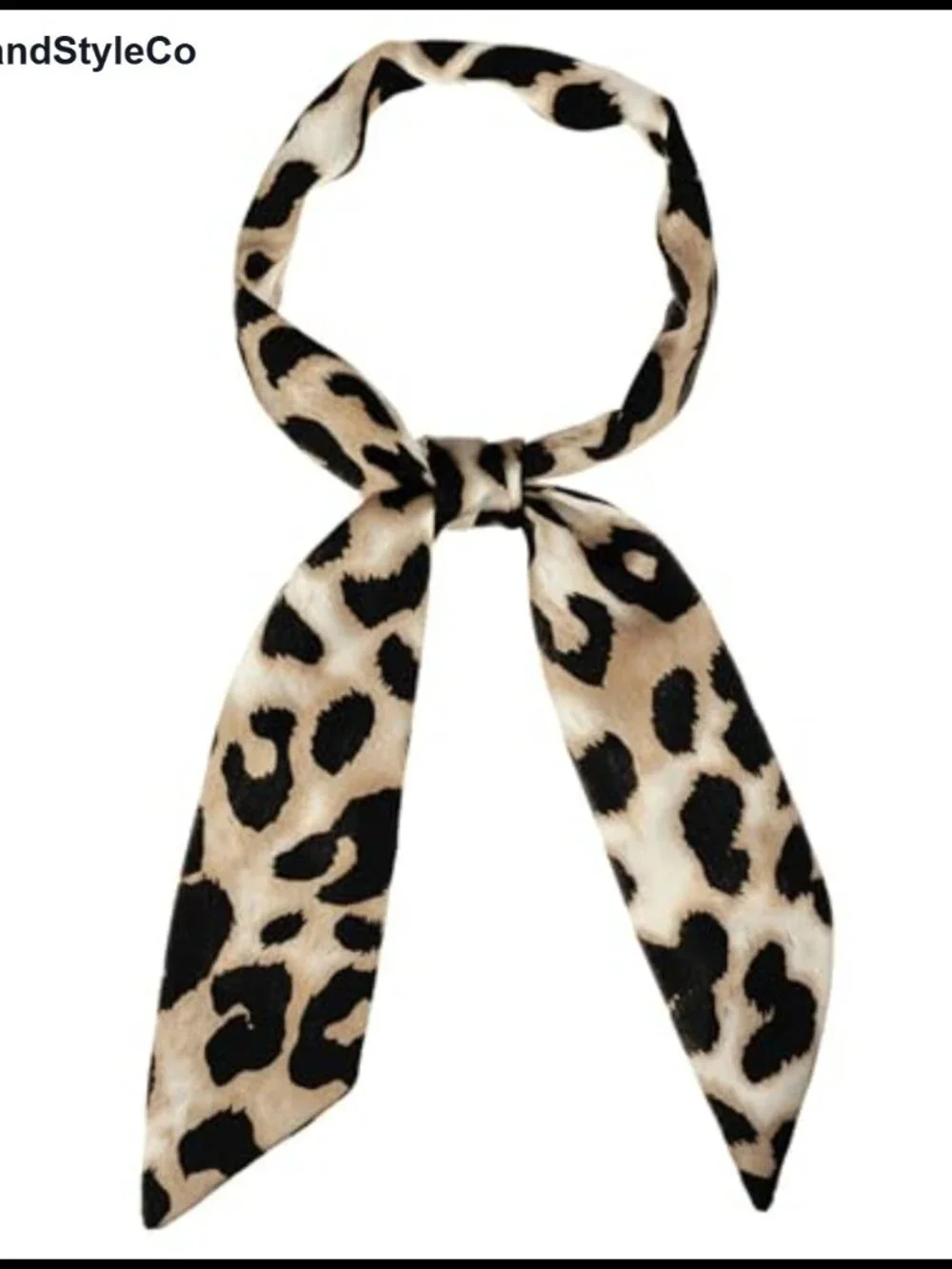 Polyester Skinny Scarf Thin Long Neck Scarf Multi-Use Hairband Waistband Bag
